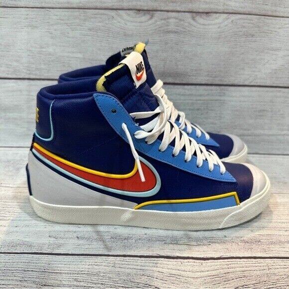 Nike DA7233-400 Blazer Mid 77Infinite D/MS/X Deep RoyalBlue Copa Sz-8.5 Sneakers